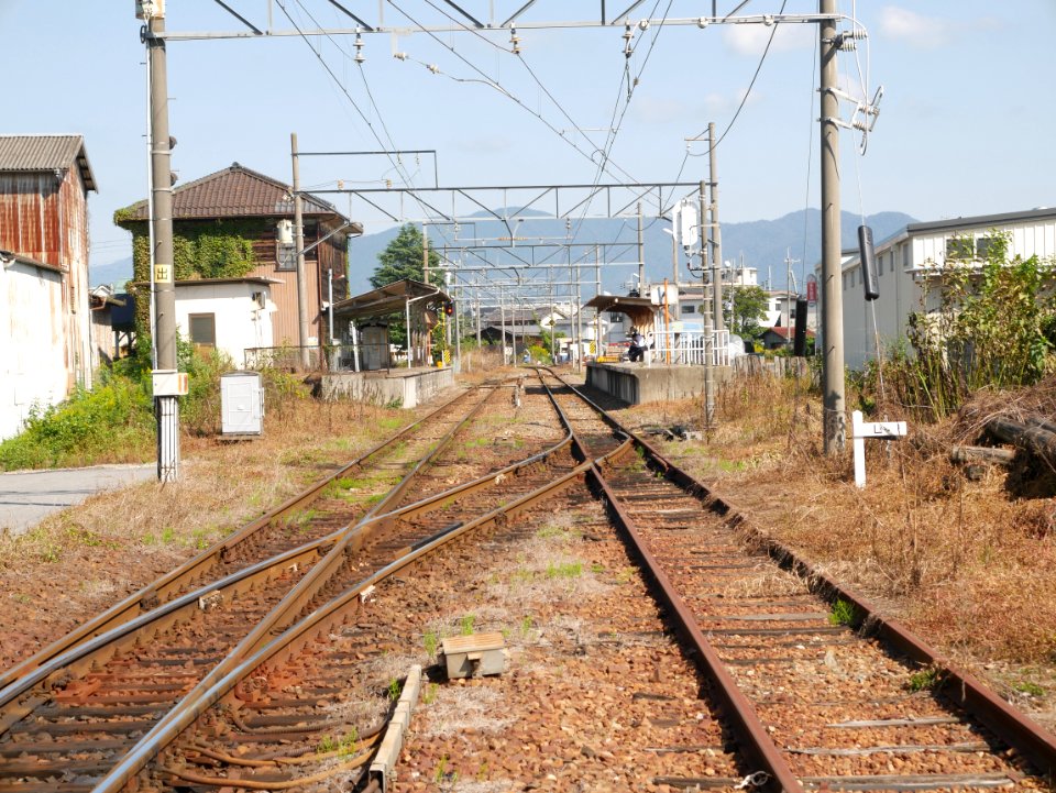Shin Yokaichi station overview from east 20201014 03