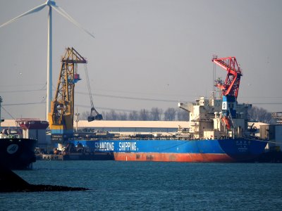 Shandong Hong Tu (ship, 2012) IMO 9592044, Port of Rotterdam pic1