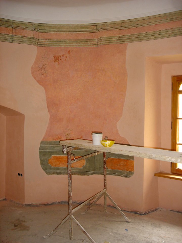 Restoration of Pišece Castle in 2007 95