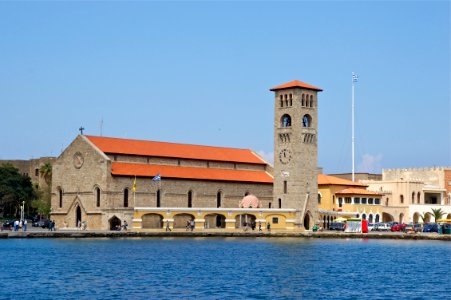 Rhodes cathedral photo