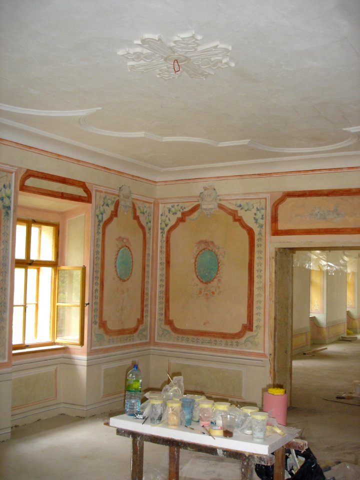 Restoration of Pišece Castle in 2007 91
