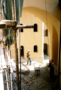 Restoration of Pišece Castle in 2006 63