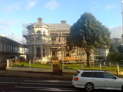 Restoring The Old Villa Next To Grafton Bridge photo