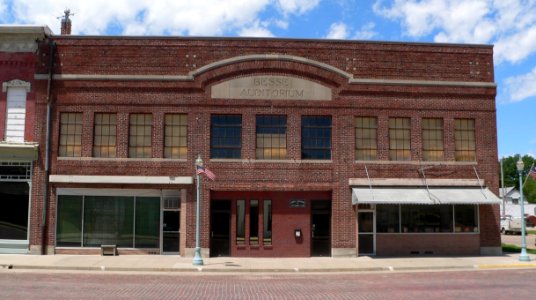 Red Cloud Besse Auditorium from E