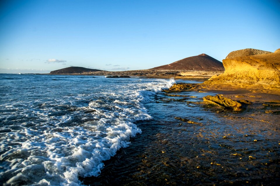 Landscape nature waves