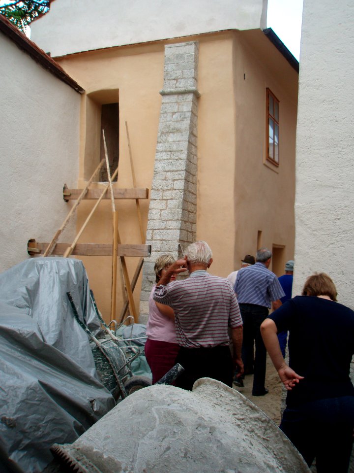 Restoration of Pišece Castle in 2007 29