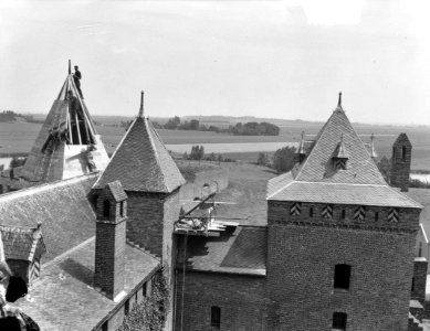 Restauratie Oostertoren van het Muiderslot, Bestanddeelnr 905-7709
