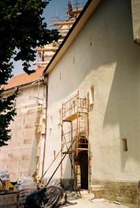 Restoration of Pišece Castle in 2006 44