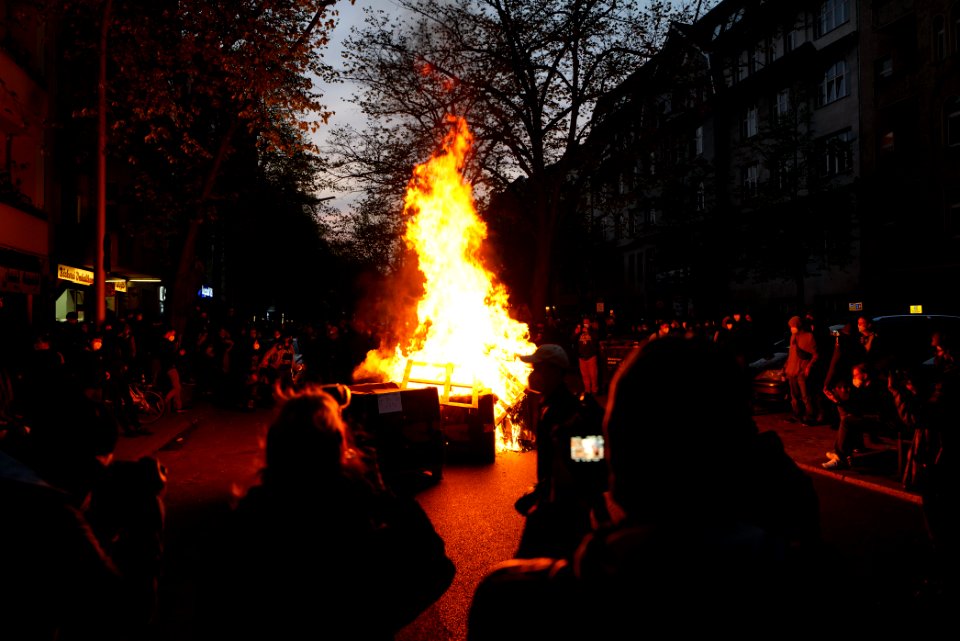 Revolutionary 1st may demonstration Berlin 2021 143