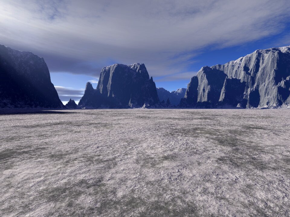 Nature travel high altitude plain