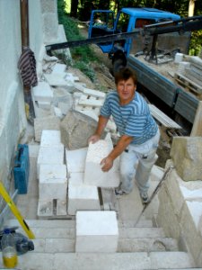 Restoration of Pišece Castle in 2006 96