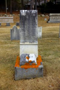 Rev. Sereno T. Abbott (1805-1855) and Sarah French Abbott - Chapel Cemetery - Phillips Academy Andover - Andover, Massachusetts - DSC05391