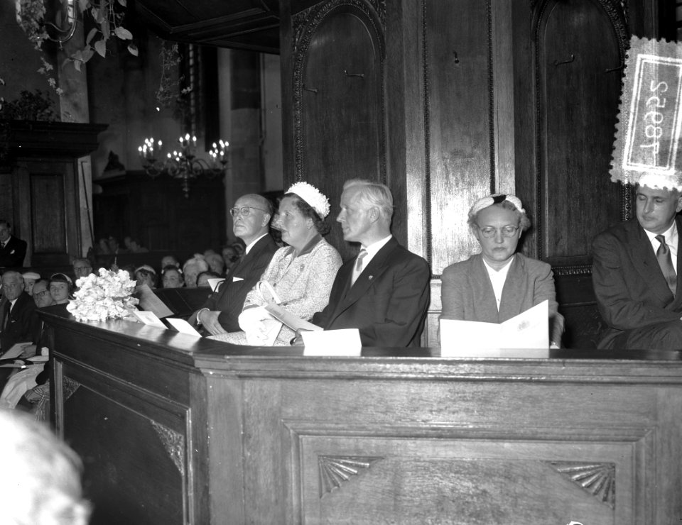 Rembrandtherdenking Westerkerk Amsterdam, Bestanddeelnr 907-8952