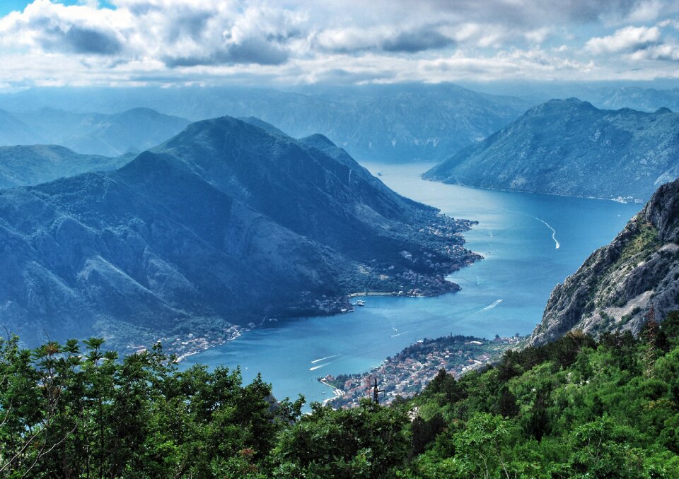 Sky panoramic montenegro photo