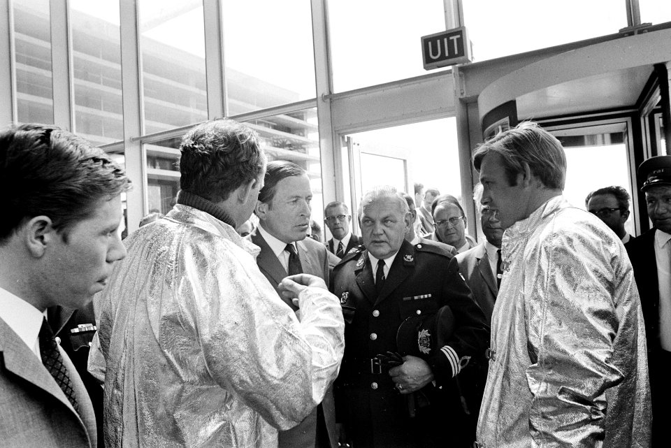 Prins Claus opent de Internationale Brandweertentoonstelling 1970 in de RAI, Ams, Bestanddeelnr 923-5792