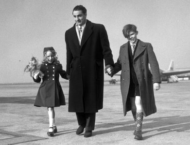 René Clément, Brigitte Fossey et Georges Poujouly 1953 photo