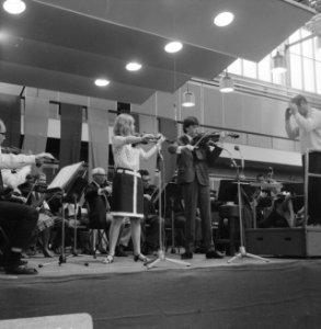 Repetitie Concertgebouw-orkest o.l.v. Bernhard Haitink, Bestanddeelnr 919-3130