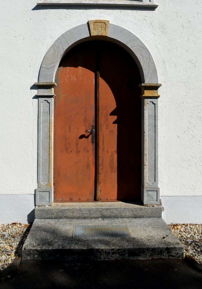 Rotenhain, Kirche, Seiteneingang