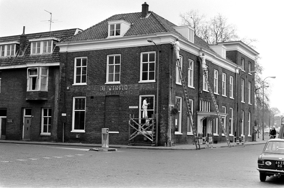 Restauratie Hotel de Wereld in Wageningen waar in 1945 de capitulatie plaatsvo, Bestanddeelnr 927-8878