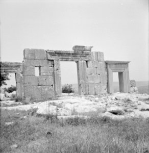 Restanten van de oude synagoge, Bestanddeelnr 255-3174