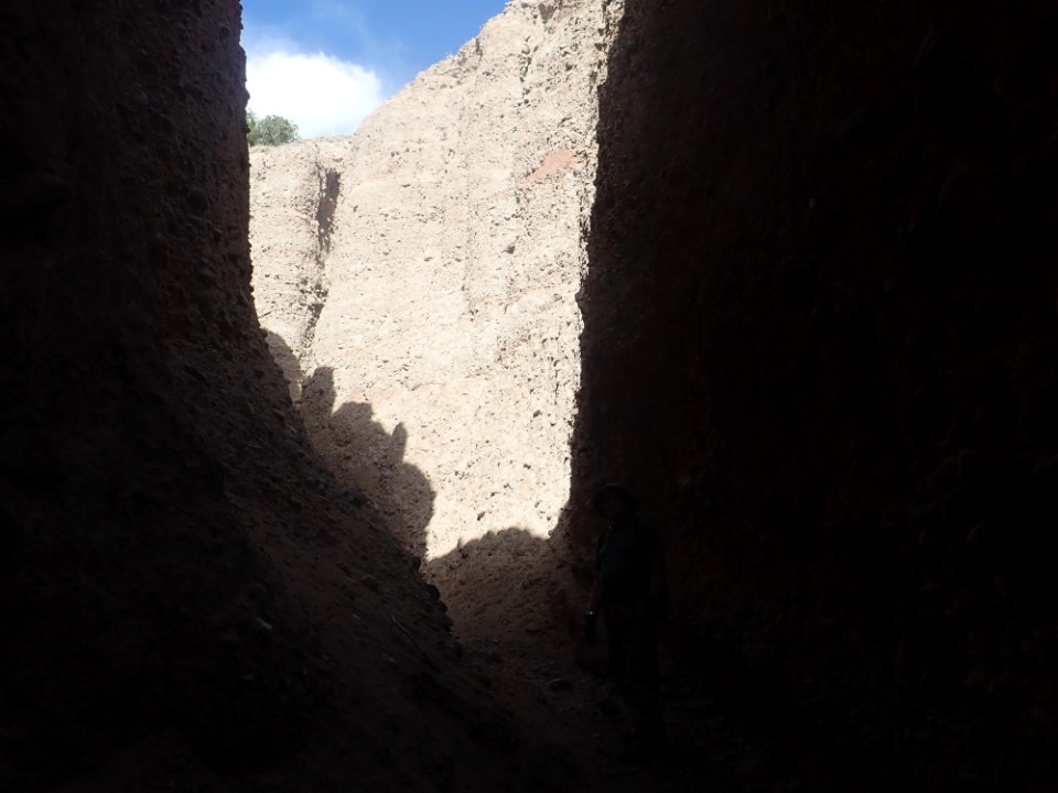Ritito Conglomerate slot canyon