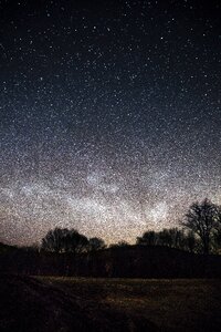Sky night stars photo