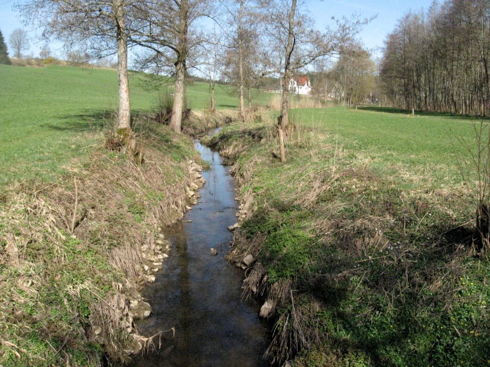 Rotenbach bei Ellwangen zwischen Bannmühle und Glasweiher