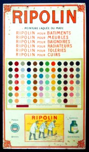 Ripolin kartonnen staal kaart