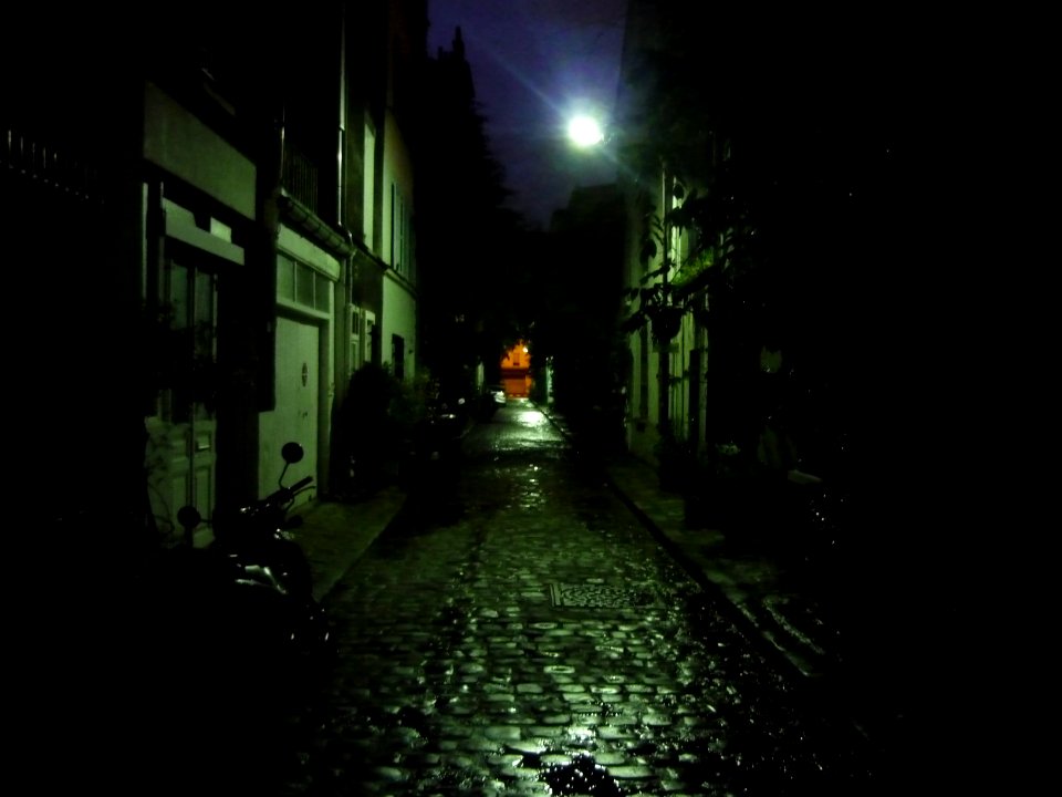Rue des Thermopyles la nuit - P1270611
