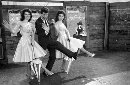 Rudi Carrell show. Opdracht Rudi Carrell (lachend), Bestanddeelnr 913-5053