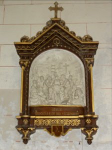 Riville (Seine-Mar.) église, chemin de croix, station 10