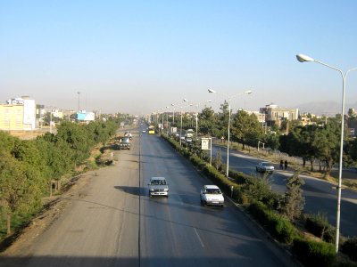 Road 44 East of Iran - through city of Nishapur - Morning 25