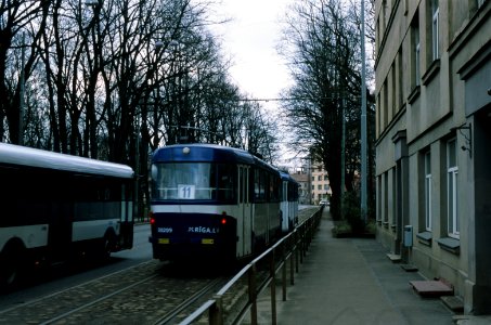 Riga tram 30209 2020-03 Tatra T3 Miera street