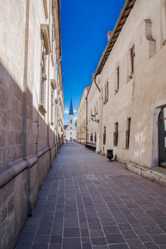 Alley architecture old town