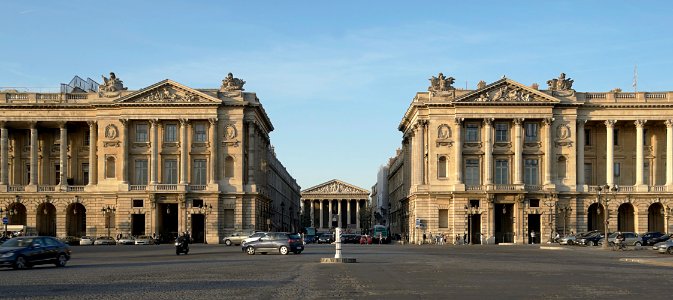 Rue Royale Concorde Madeleine