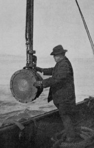 Reginald Fessenden and Fessenden oscillator, c. 1914