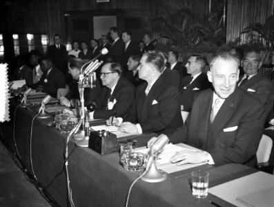 Ronde Tafel Conferentie te Brussel Congo, Bestanddeelnr 910-9594