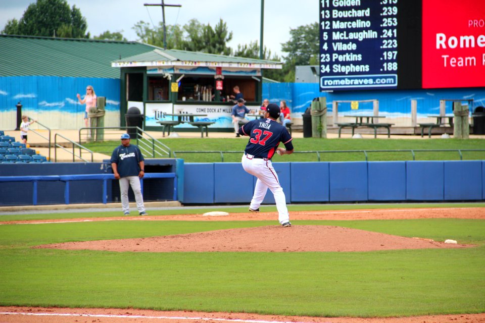 Rome Braves vs. Asheville Tourists, May 30, 2018 (81) Huascar Ynoa