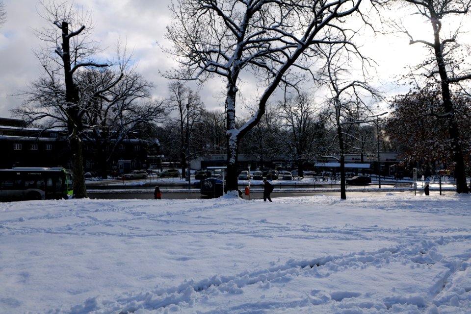 Ronnebypromenade with snow 2021-01-30 18