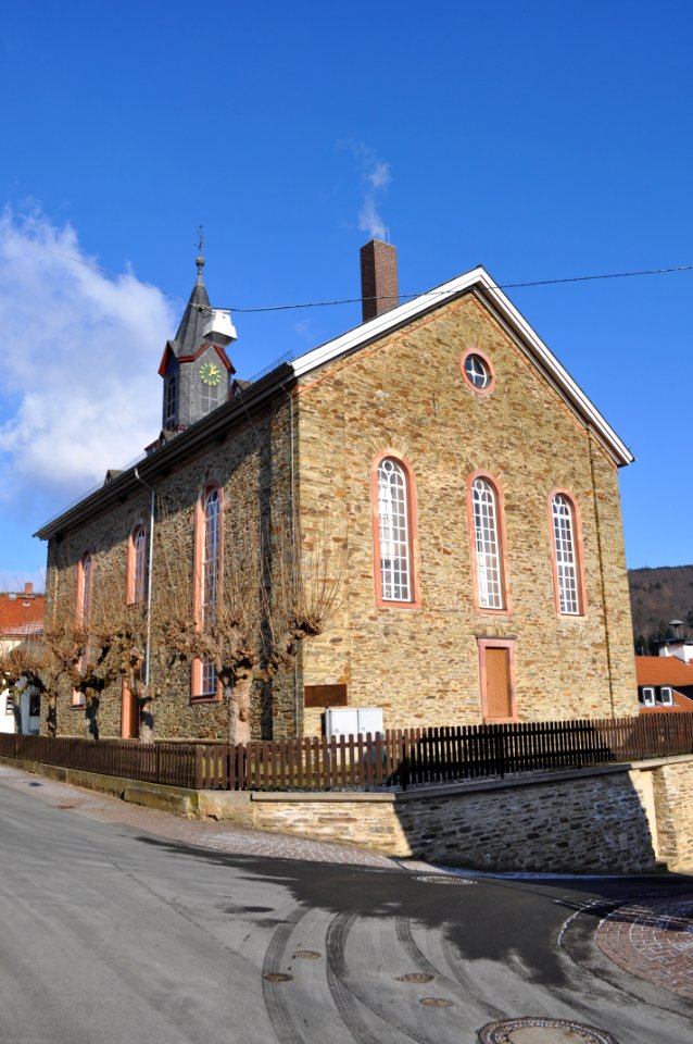 Reichenbach, Kirche von hinten