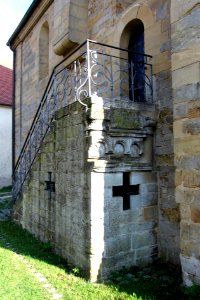 Reichardsroth Kirche Nord Aufgang