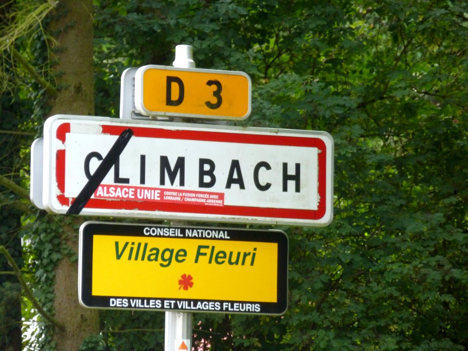 Ruban contre la réforme territoriale (Climbach)