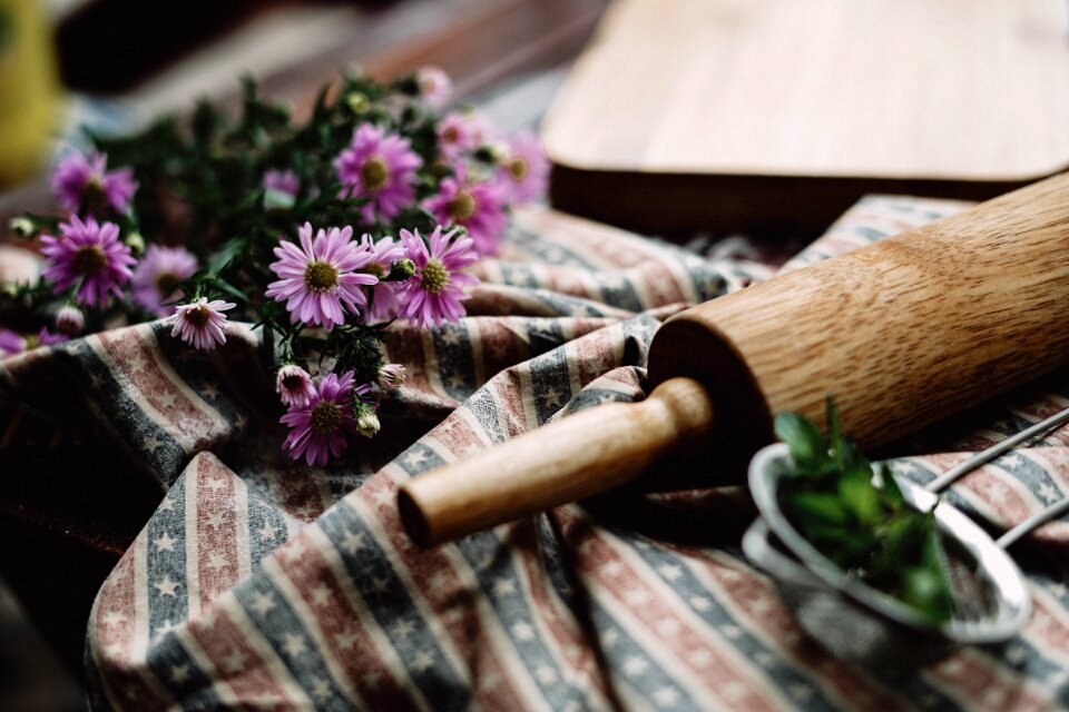 Cloth kitchen wooden