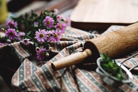 Cloth kitchen wooden