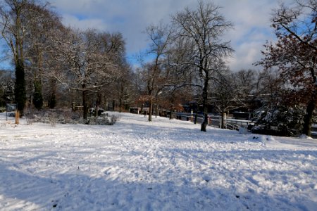 Ronnebypromenade with snow 2021-01-30 06
