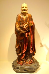 Misamta, Tay Phuong pagoda, Ha Tay province, 1794 AD, lacquered wood - Vietnam National Museum of Fine Arts - Hanoi, Vietnam - DSC05070