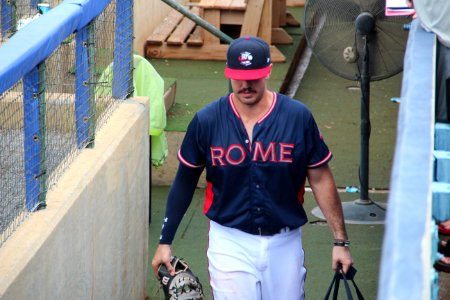 Rome Braves Austin Bush, May 30 2018