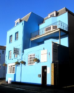 Robin Hood pub, 1–3 Norfolk Place, Brighton (January 2017)