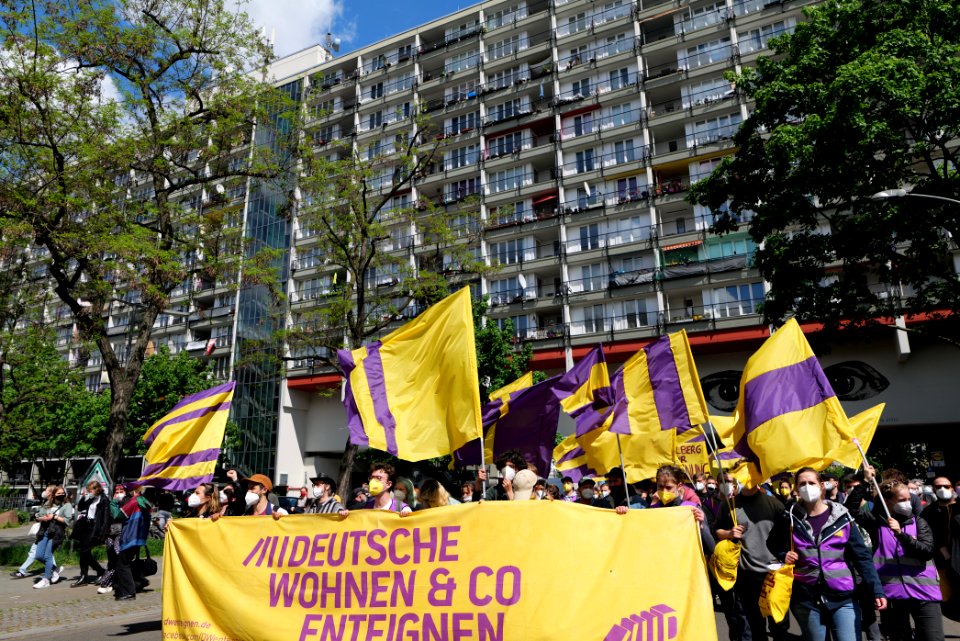 Mietenwahnsinn demonstration Berlin 2021-05-23 90