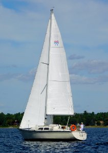 Mirage 30 sailboat Upbeat 2614